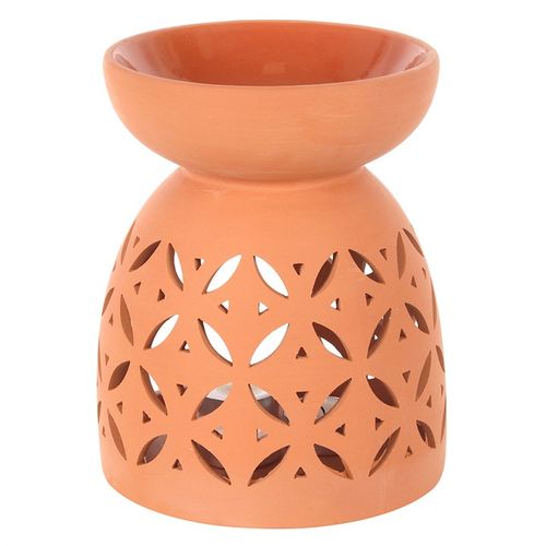 Giant Terracotta Oil Burner & Wax Warmer Gift Home Fragrance